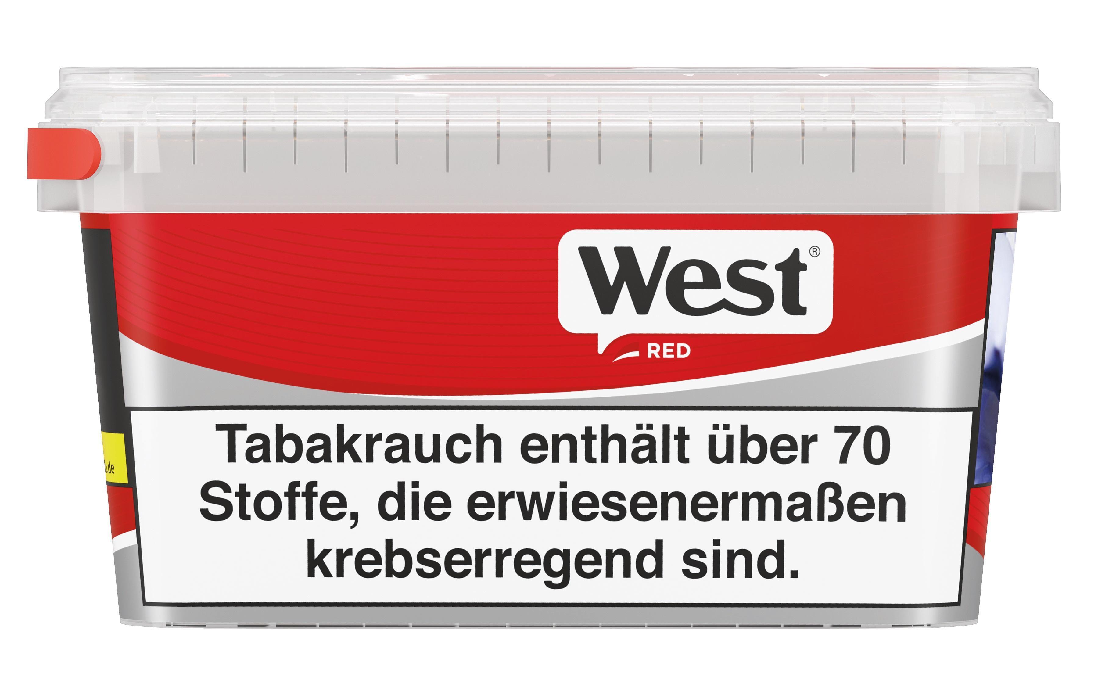 West Red Volumen Tobacco Mega Box - 110g á 34,95 EUR