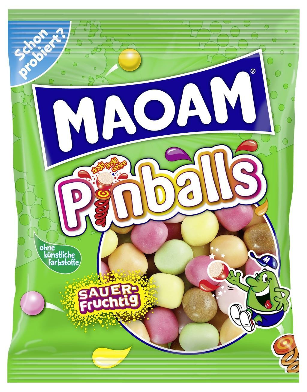 Maoam Pinballs - 200g Beutel
