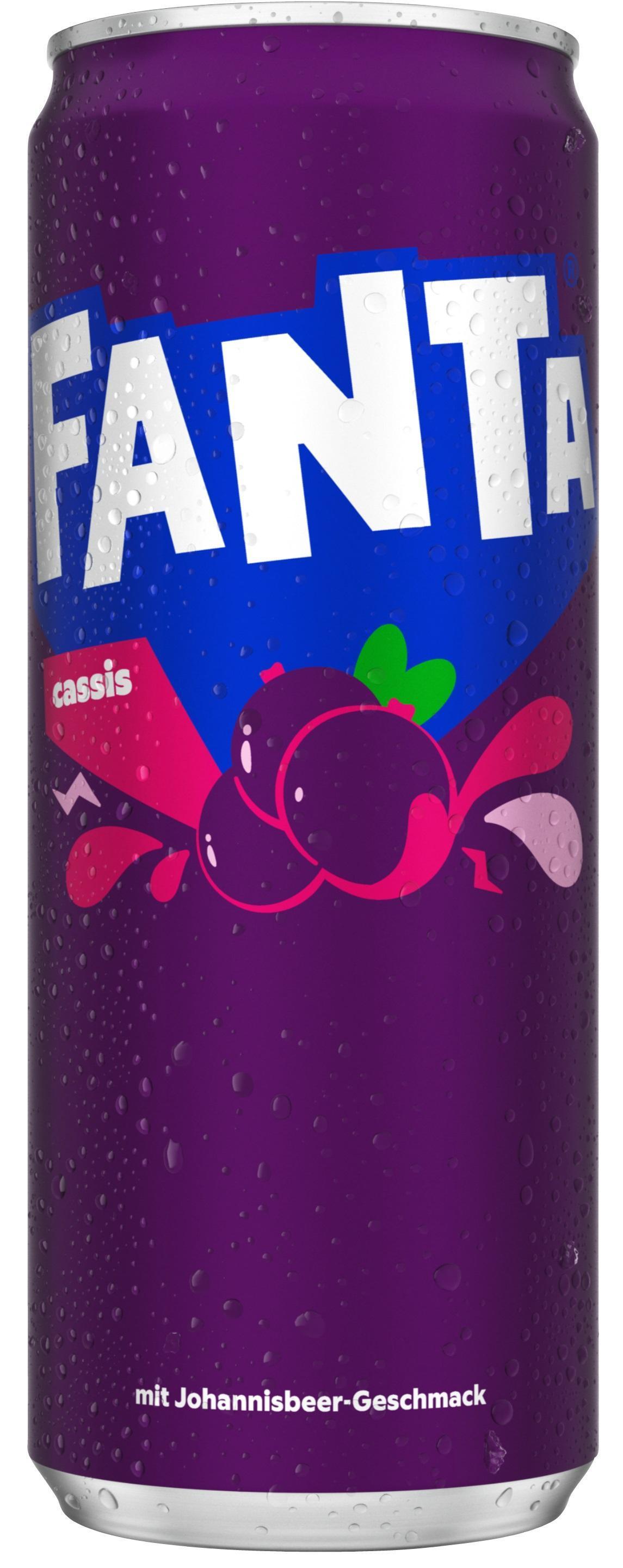 Fanta Cassis - 24 x 0,33l  Dose