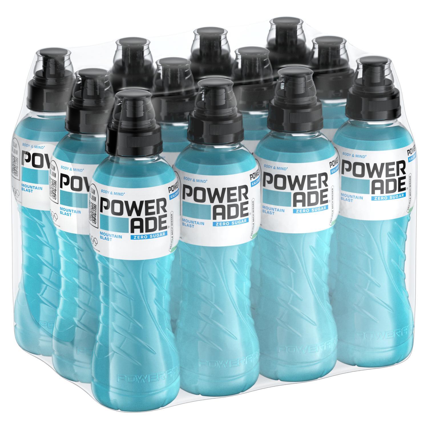 Powerade Mountain Sport Zero - 12 x 0,5l Flasche