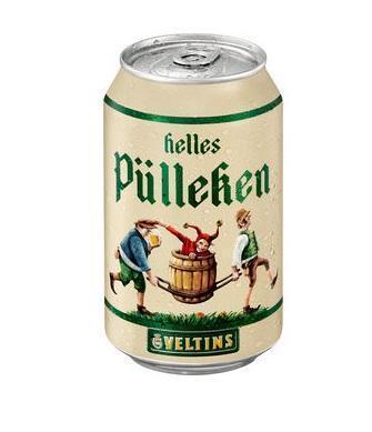 Veltins Helles Pülleken 24 x 0,33l DPG Dosen