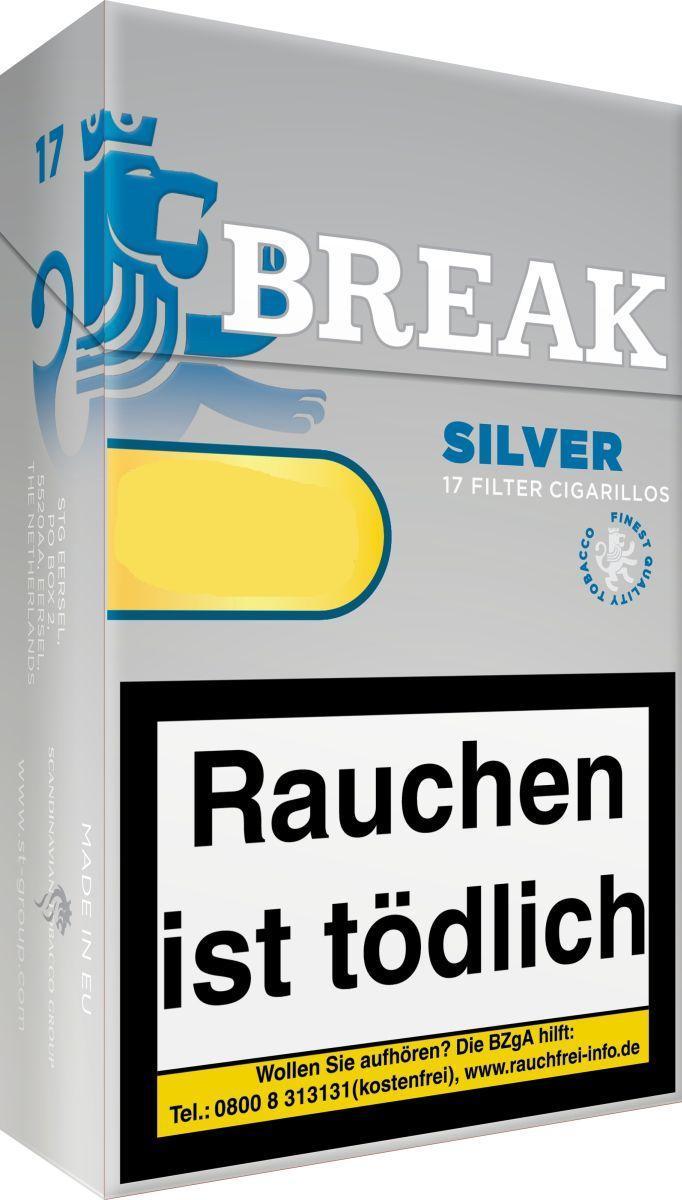 Break Silver Cigarillos - 10 x 17 Zigarillos á 2,70 EUR