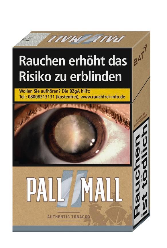 Pall Mall Authentic Silver 10x20 Zigaretten á 9,00 EUR