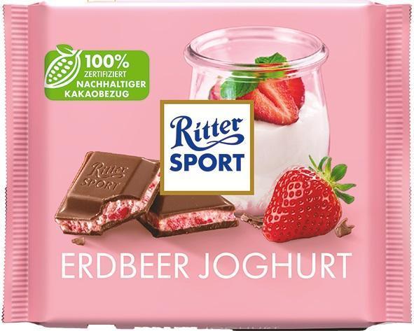 Ritter Sport Erdbeer Joghurt 100g Tafel
