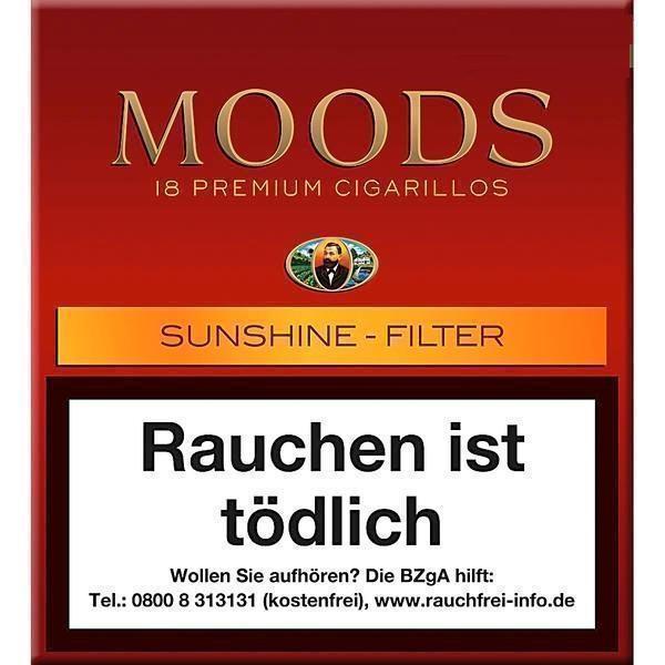 Dannemann Moods Sunshine Filter - 10x20 Zigarillos á 8,30 EUR