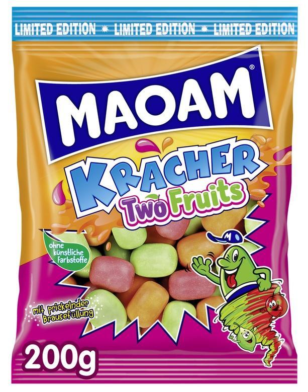 Maoam Kracher Two Fruits - 200g Beutel