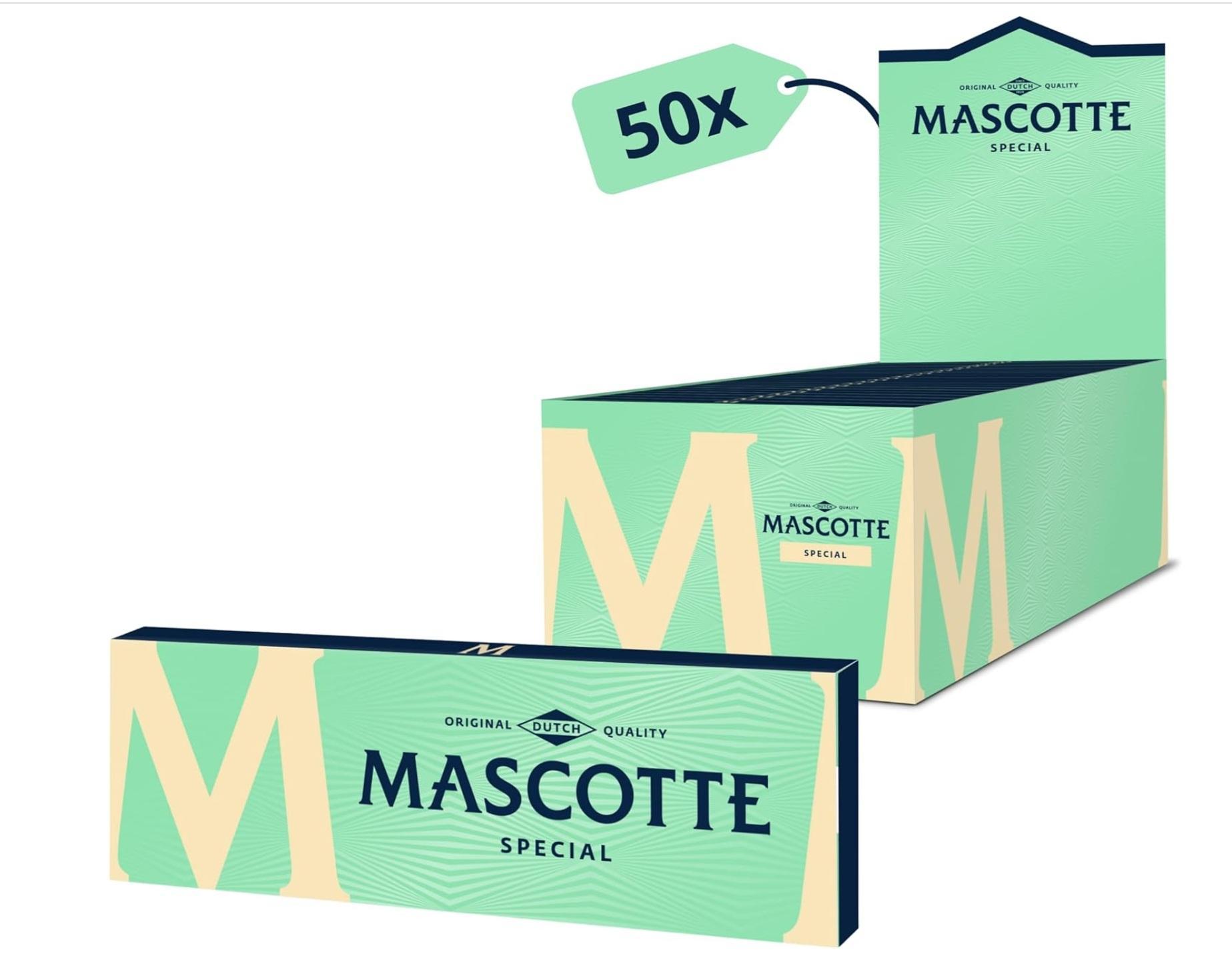 Mascotte Special 50×50 Blättchen - 50 Blister