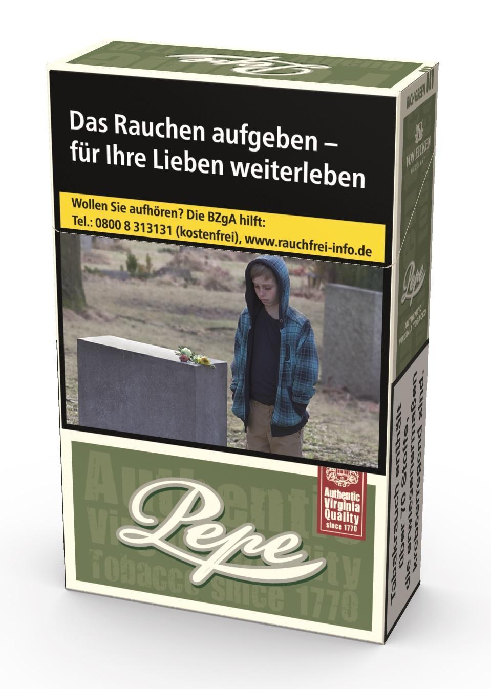Pepe Rich Green 7,90 EUR - 10 x 20 Zigaretten