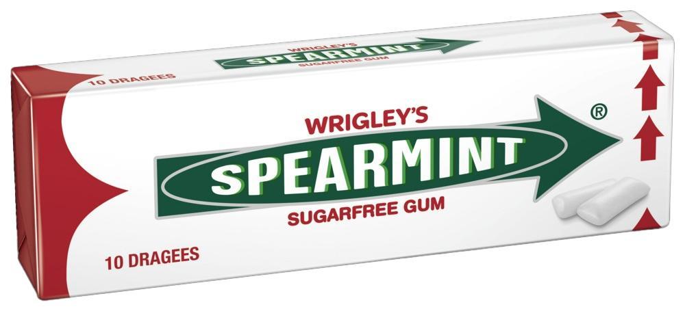 Wrigley Spearmint 1 x 30 Packungen á 10 Dragees