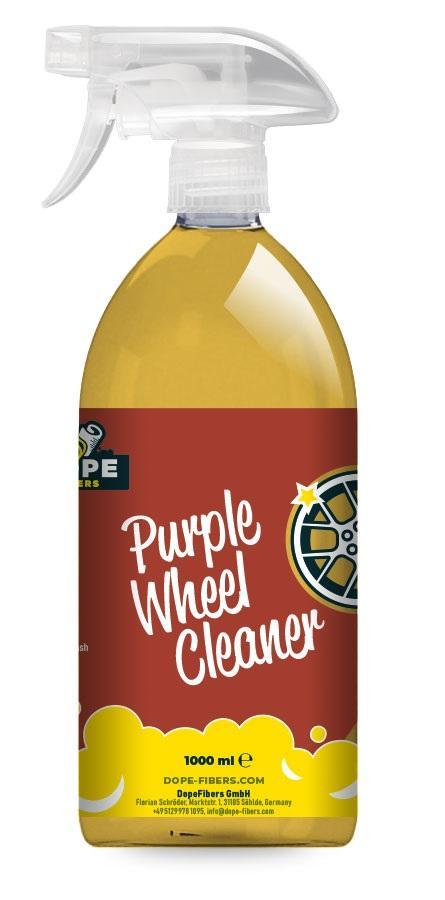 DopeFibers Purple Wheel Cleaner - pH neutraler Felgenreiniger mit Farbindikator