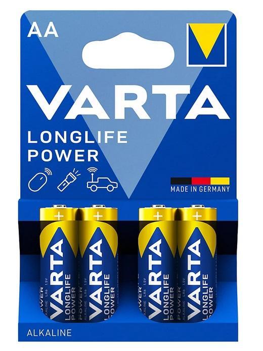 Varta 4906 High Energy Mignon AA - 4 Stück je Packung