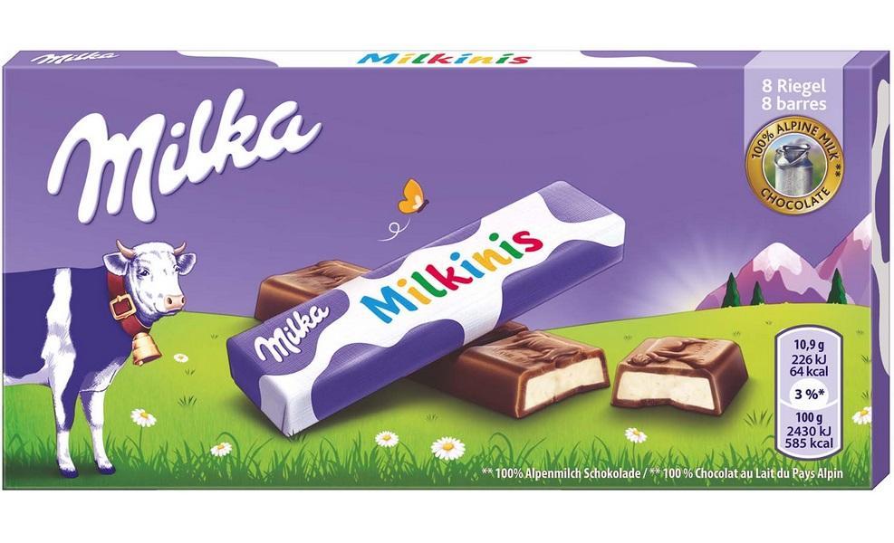 Milka Milkinis 87,5g Tafel