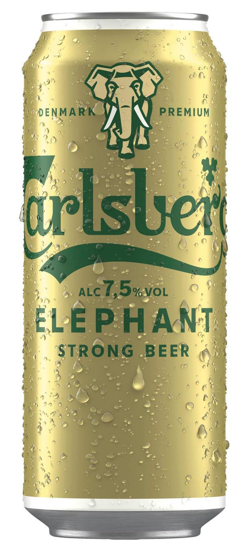 Carlsberg Elephant Beer 24 x 0,5l DPG Dosen