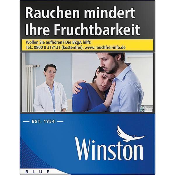 Winston Blue L 8,50 EUR - 10 x 20 Zigaretten