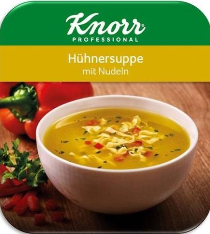 KLIX Knorr Hühnersuppe mit Nudeln - 20 Becher