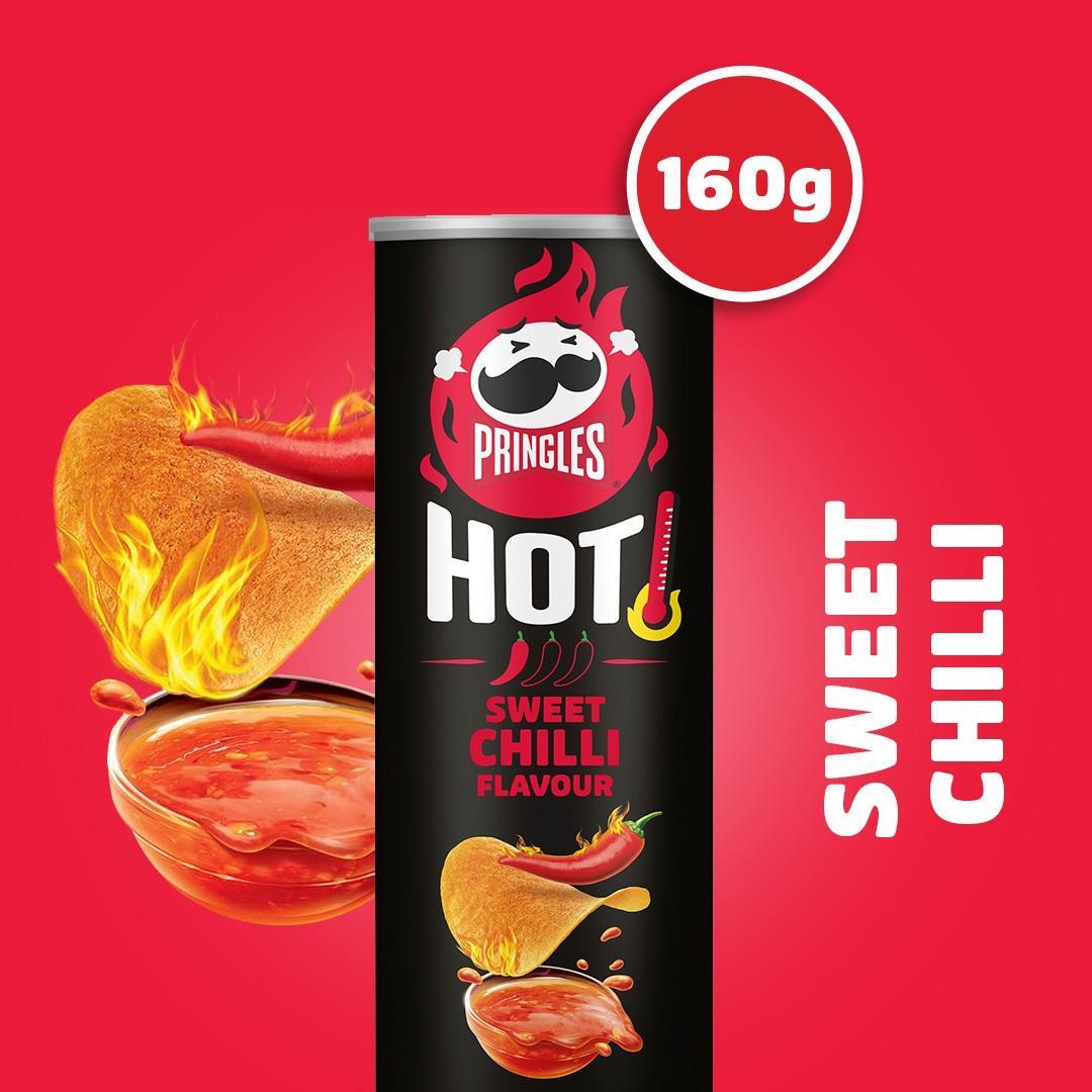 Pringles Hot Sweet Chilli Flavour - 160g Dose
