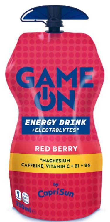 Capri-Sun Game On Energy Red Berry - 15×0,33l Packung