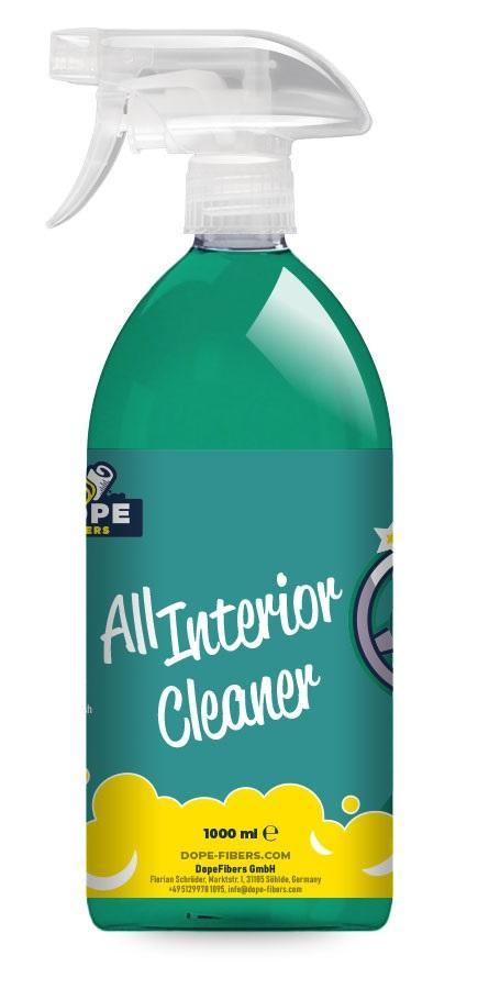 DopeFibers All Interior Cleaner - vielseitiger Innenraumreiniger 1L Sprühflasche
