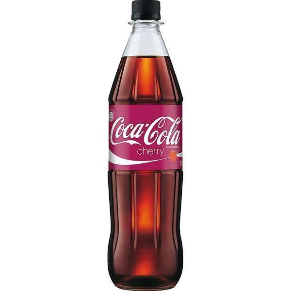 Coca-Cola Cherry - 12×1,0 L PET Flasche im Mehrwegkasten