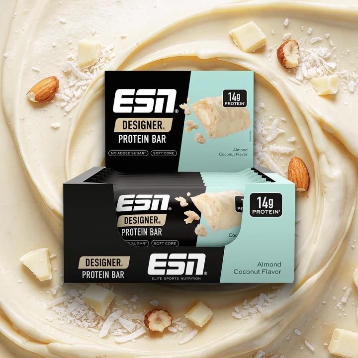 ESN Designer Bar Proteinriegel Almond Coconut - 12x45g Riegel