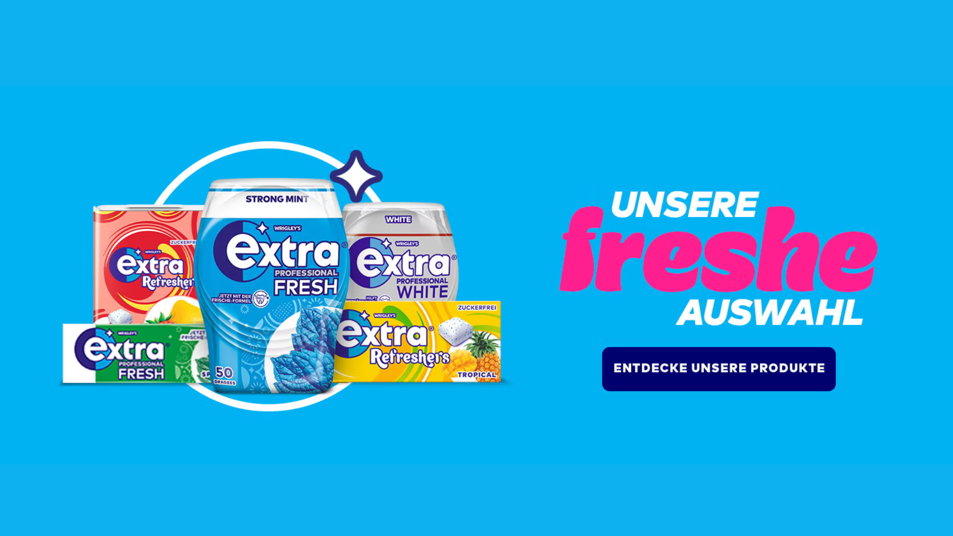 Extra Refreshers für frischen Atem