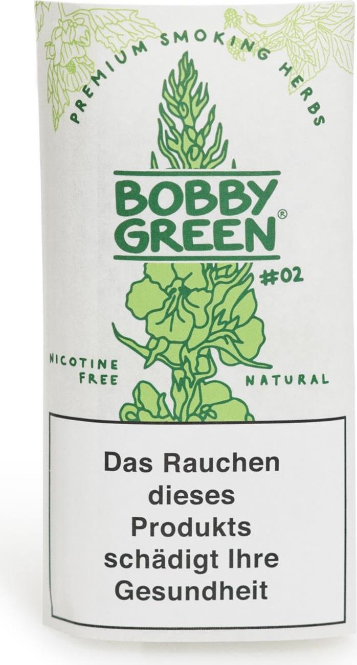 Bobby Green #02 5×20g Pouches nikotinfreier Tabakersatz