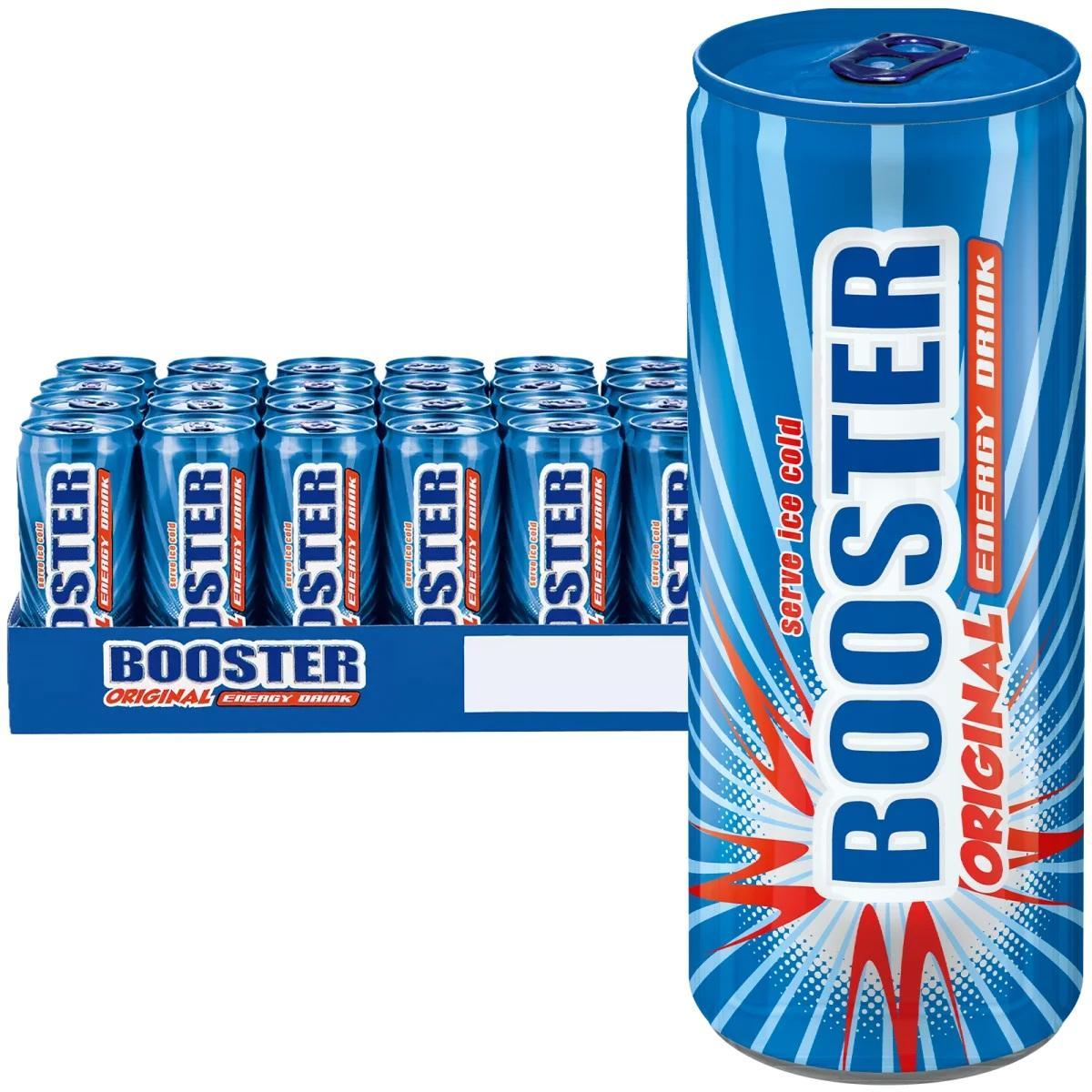 Booster Energy Drink - 24 x 0,33l Dose