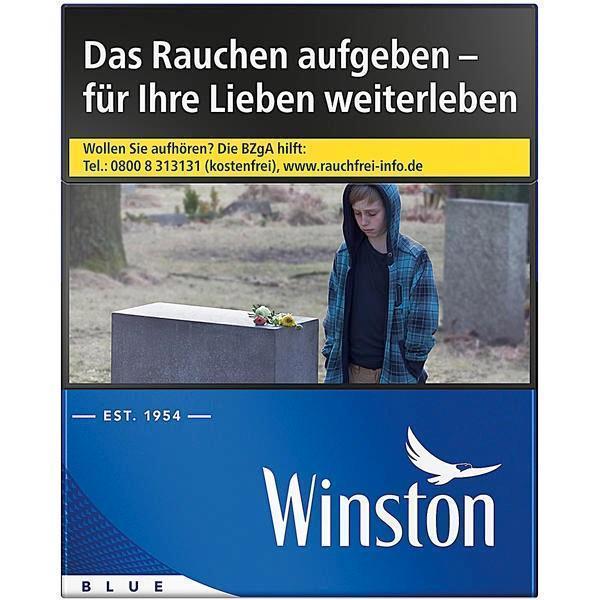 Winston Blue 5XL 15,00 EUR - 4 x 42 Zigaretten