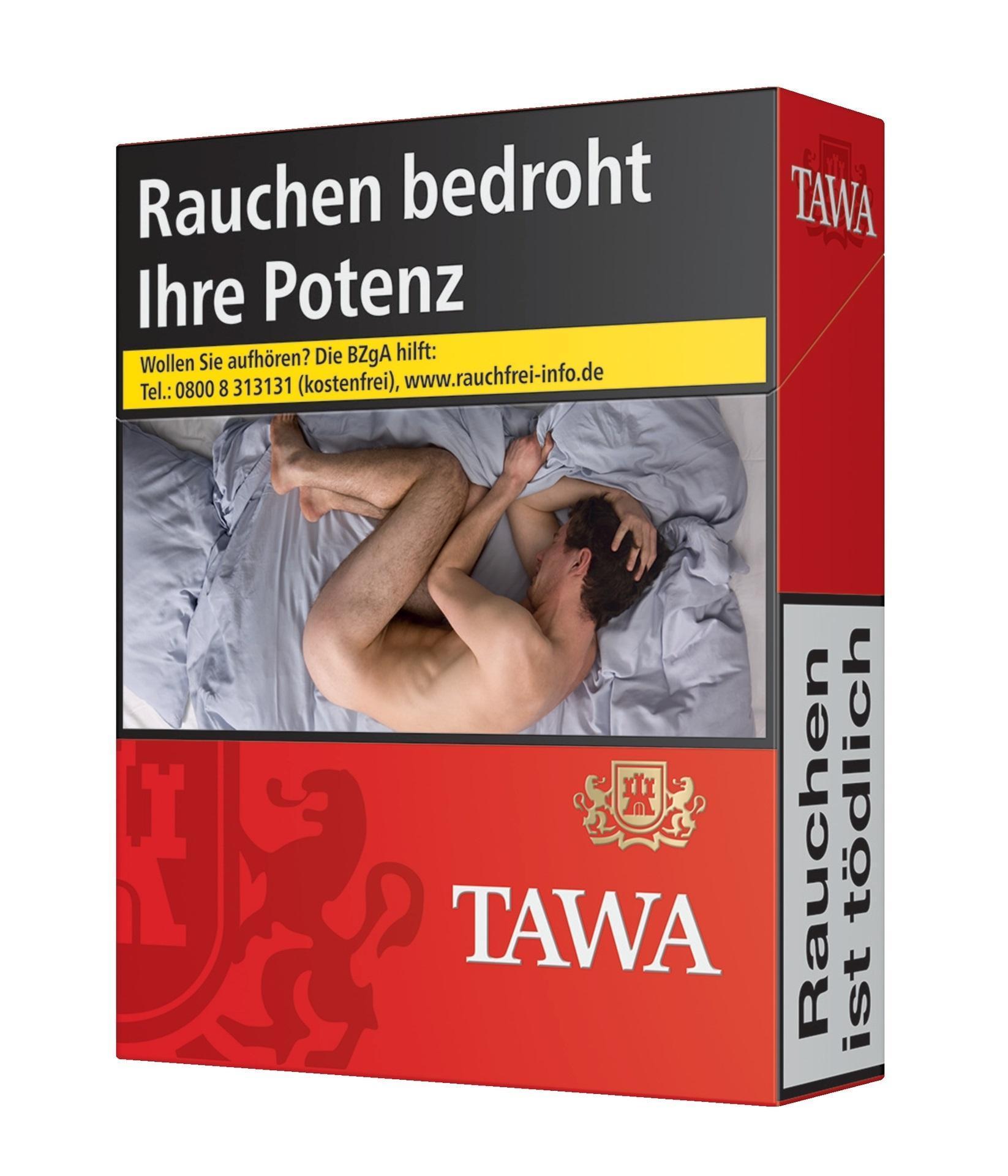 Tawa Red Big Box XL 7,80 EUR - 8 x 23 Zigaretten