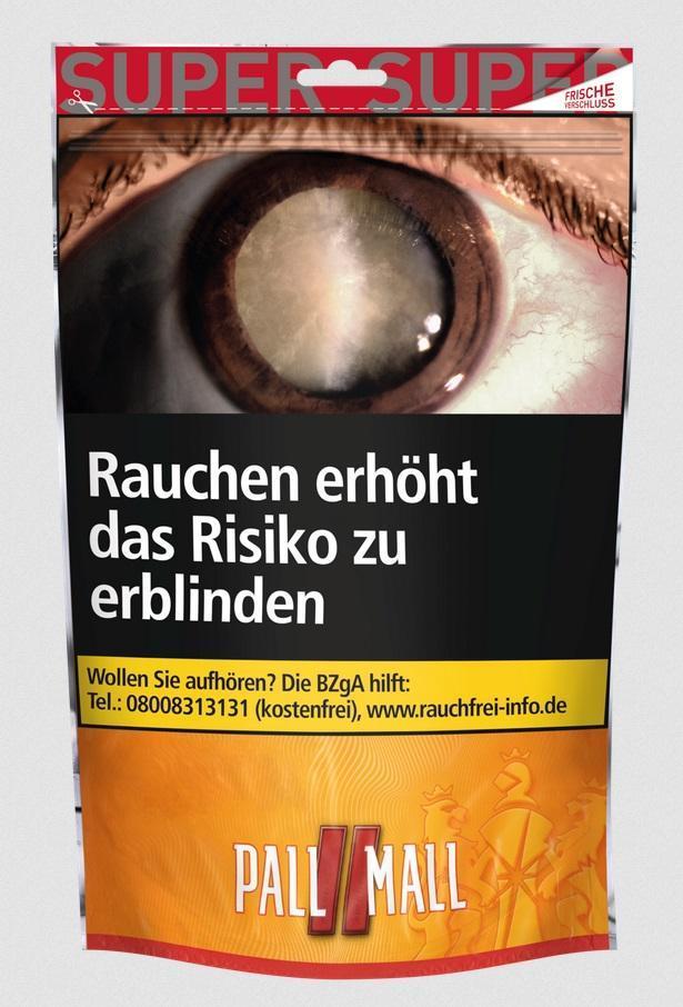 Pall Mall Allround Red Super - 133g Beutel á 39,95 EUR