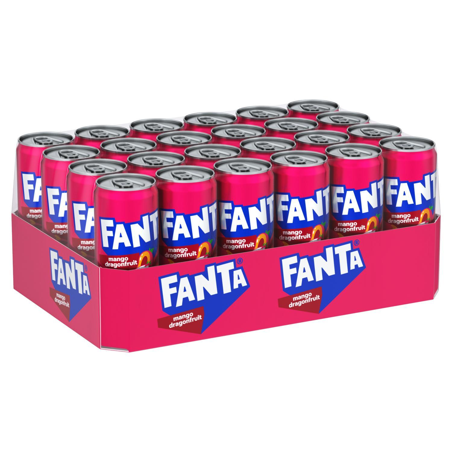Fanta Mango Dragonfruit - 24 x 0,33l Dose