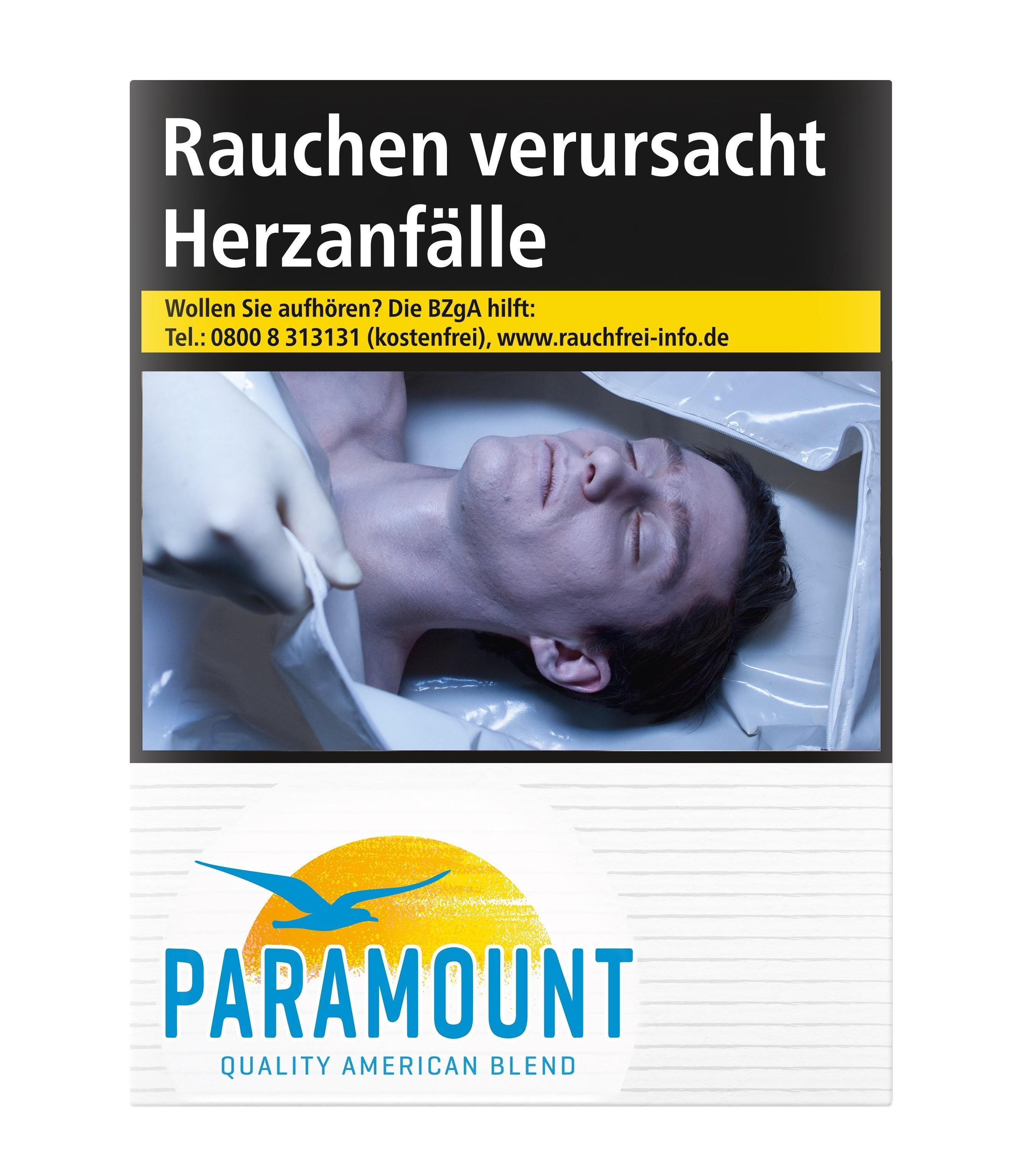 Paramount Blue 9,90 EUR - 8 x 28 Zigaretten