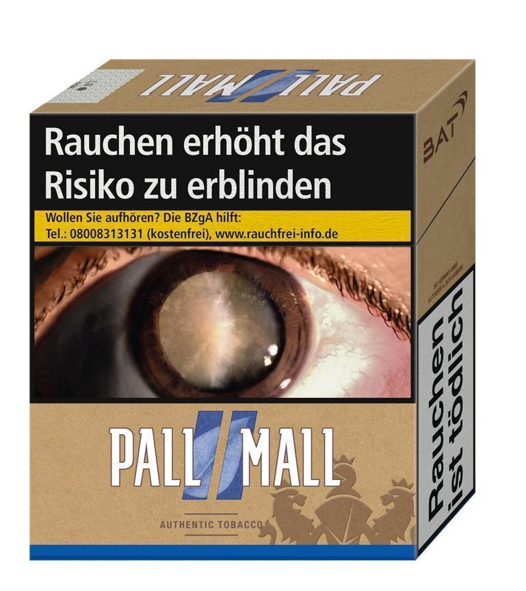 Pall Mall Authentic Blue 8x30 Zigaretten á 12,00 EUR