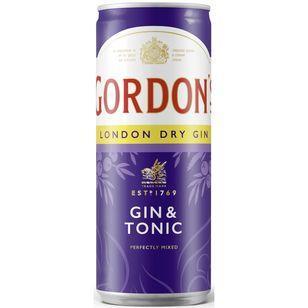 Gordon's Gin & Tonic 10% - 12×0,25l Dosen