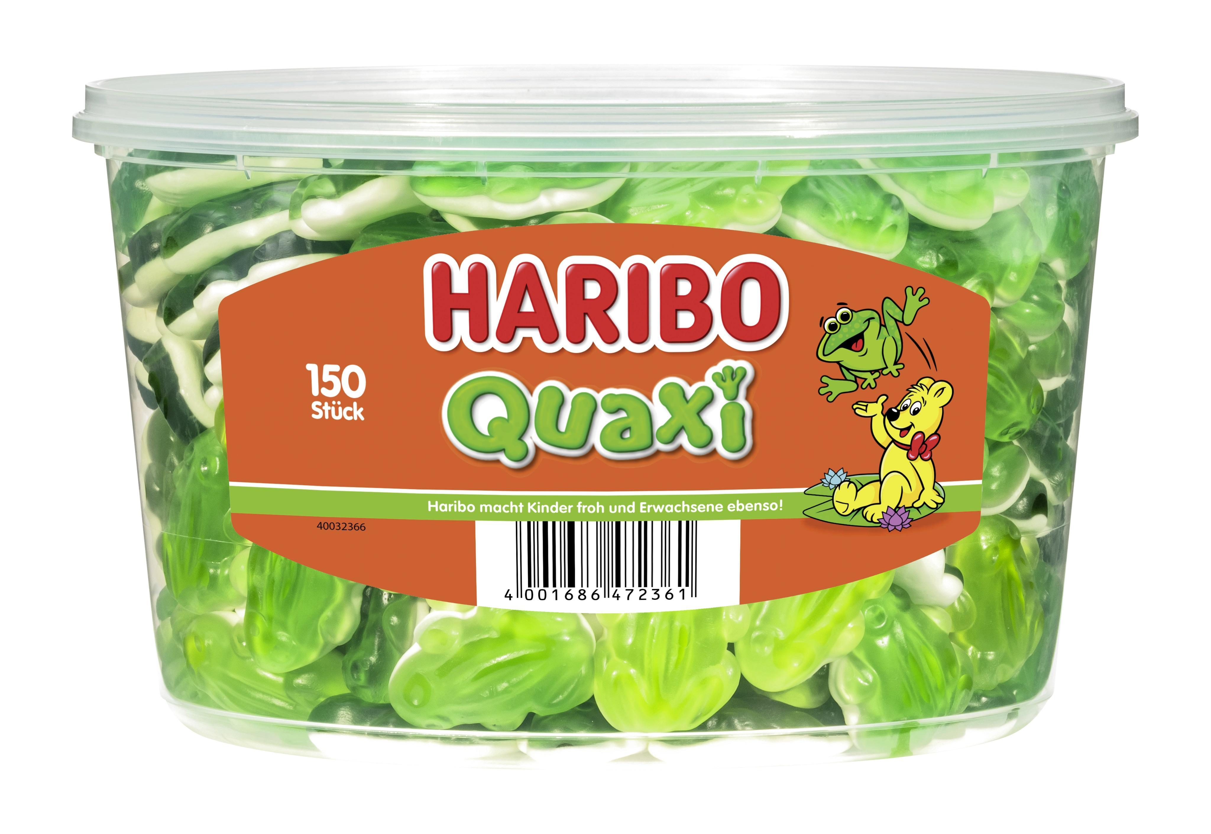 Haribo Frösche Quaxi - 150 Stück in der Dose