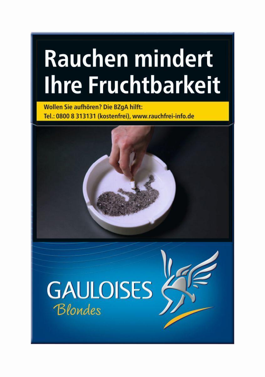 Gauloises Blondes Blau 9,00 EUR - 1 x 20 Zigaretten