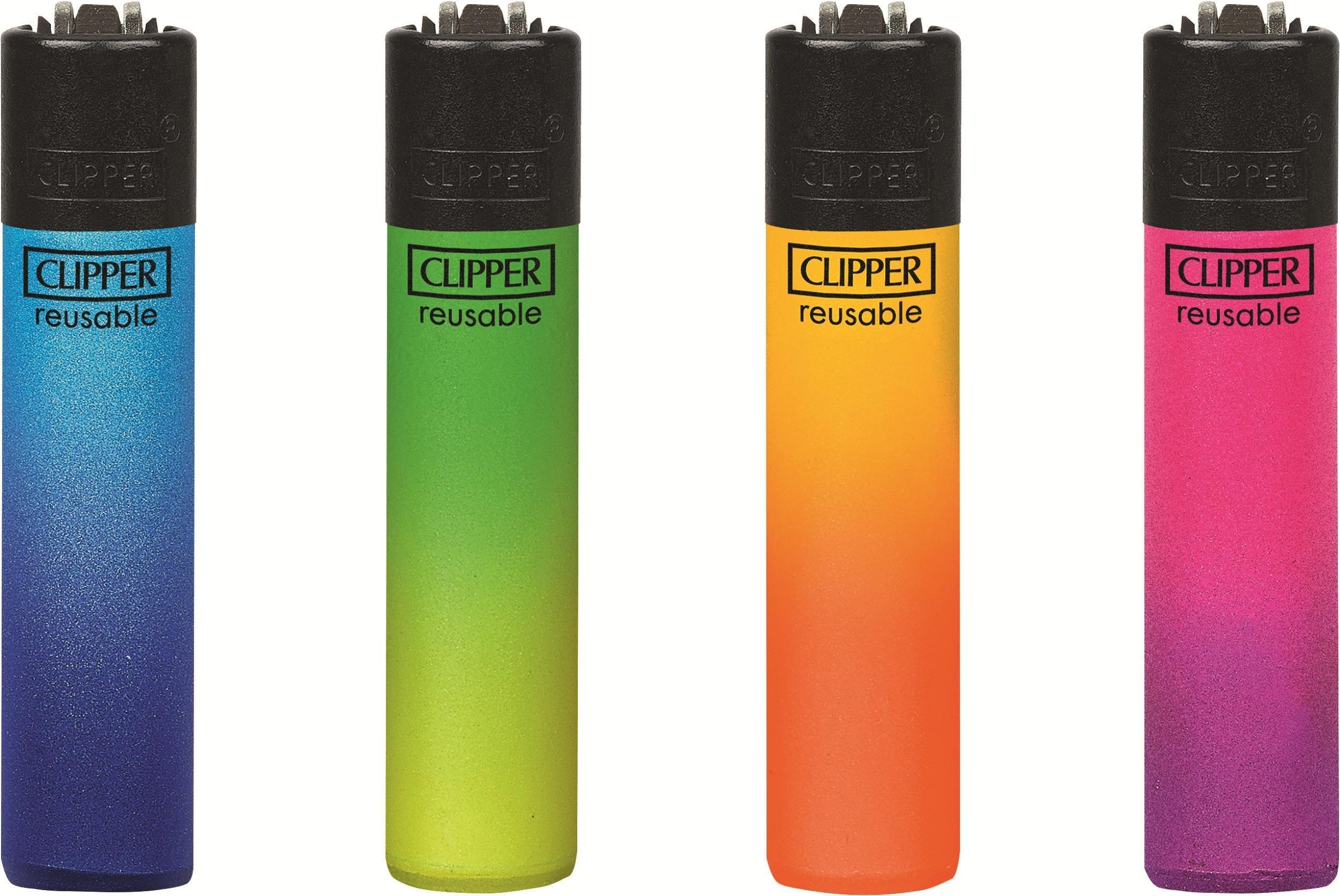 Clipper Micro Metallic Gradient 4 - 48 Feuerzeugen