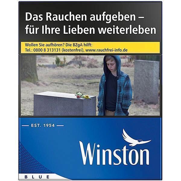 Winston Blue 6XL 20,00 EUR - 3 x 60 Zigaretten