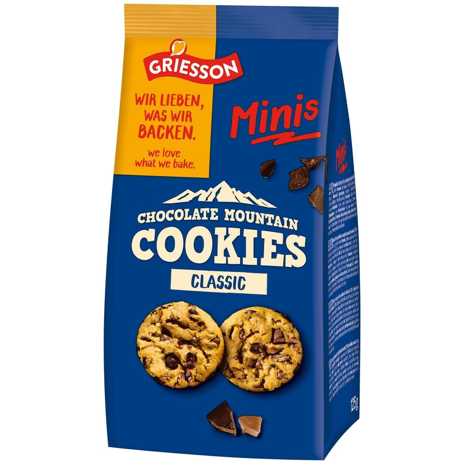 Griesson Cookies Minis Classic 1 x 125g Packung