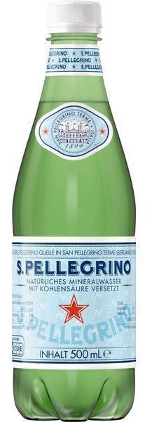 San Pellegrino Mineralwasser - 24 x 0,5l Flasche