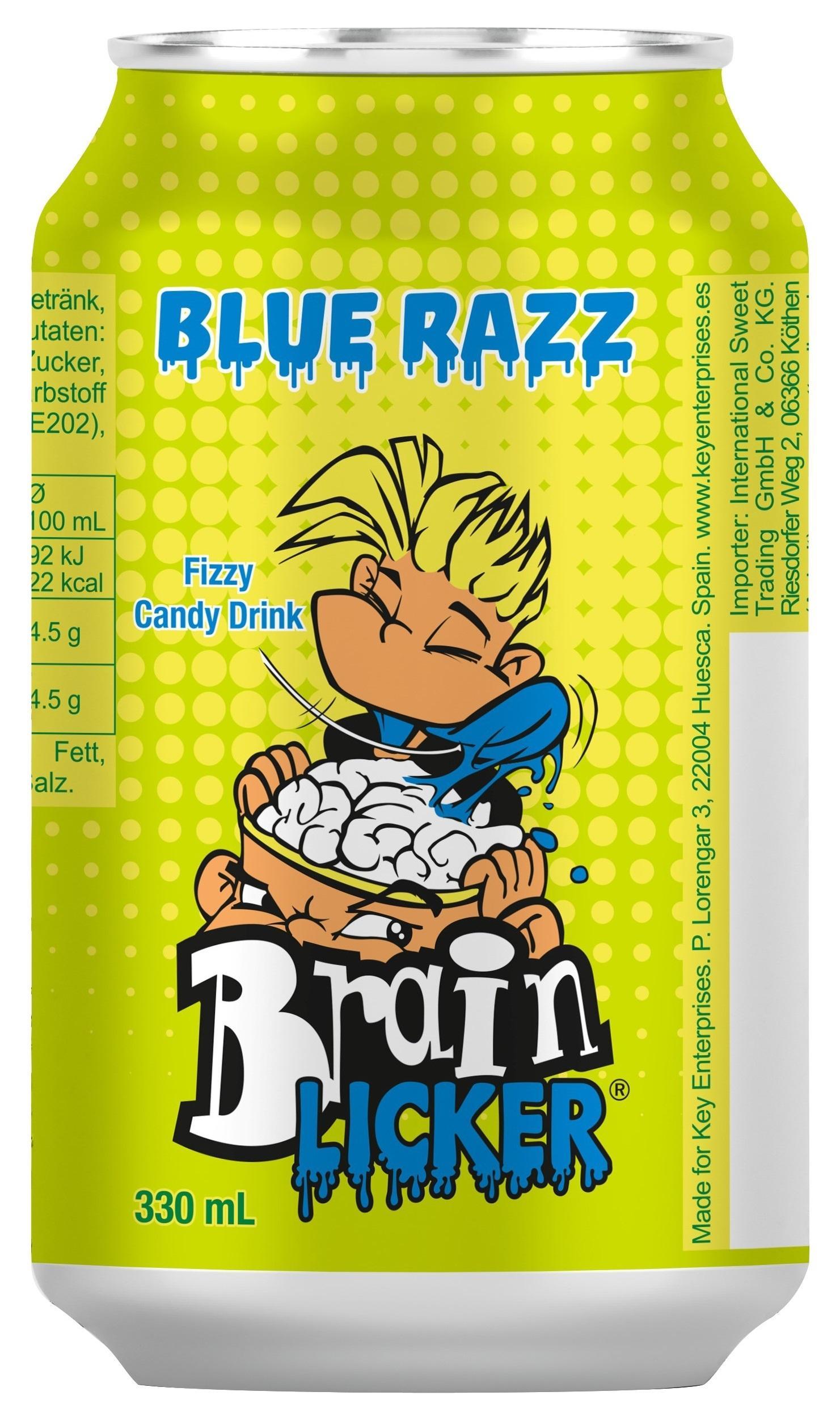 Brain Licker Blue Razz - 12 x 0,33l Dose