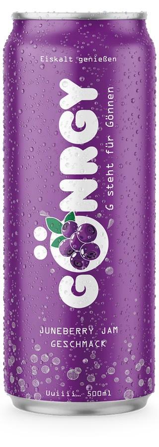 Gönrgy Energy Juneberry Jam - 24 x 0,5l Dose
