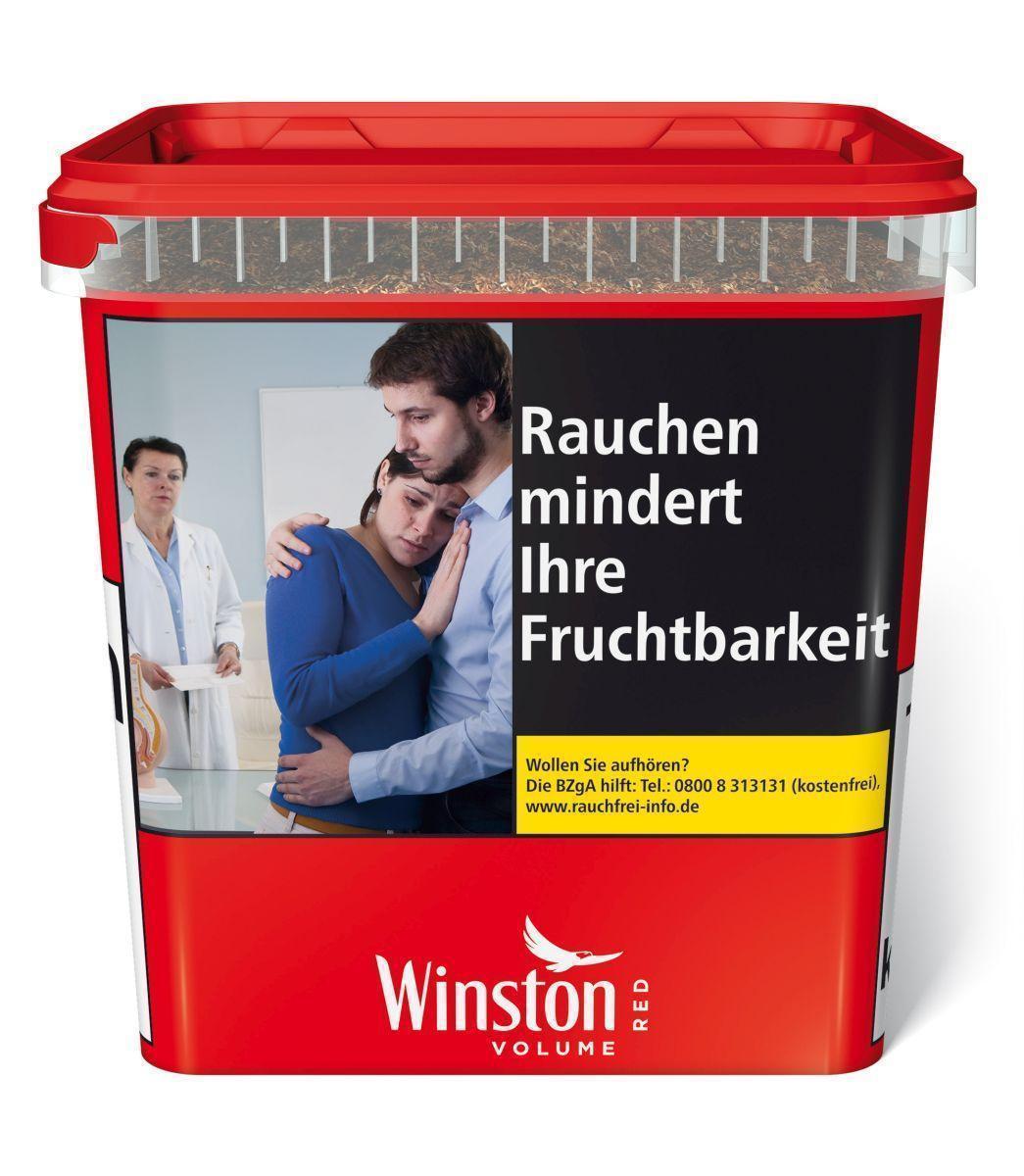 Winston Volume Tobacco Red - 165g Box