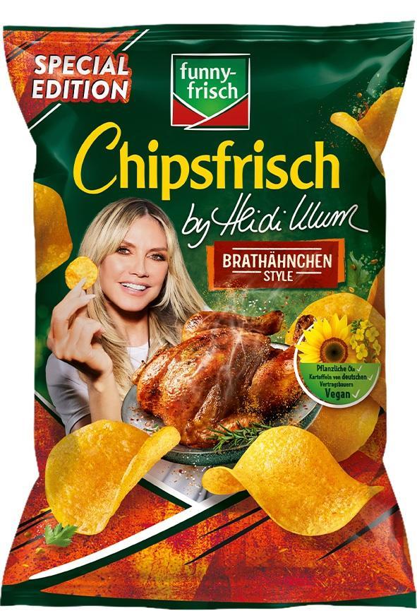 funny-frisch Chipsfrisch Brathähnchen Style by Heidi Klum 130g