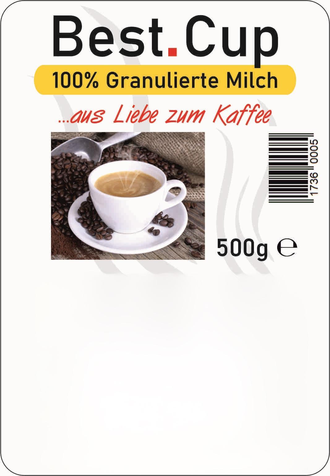 Best.Cup Granulierte Milch 500g Beutel