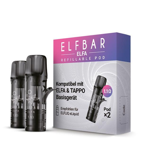 ElfBar ELFA & TAPPO Leer Pods 10×2 Pods Packung