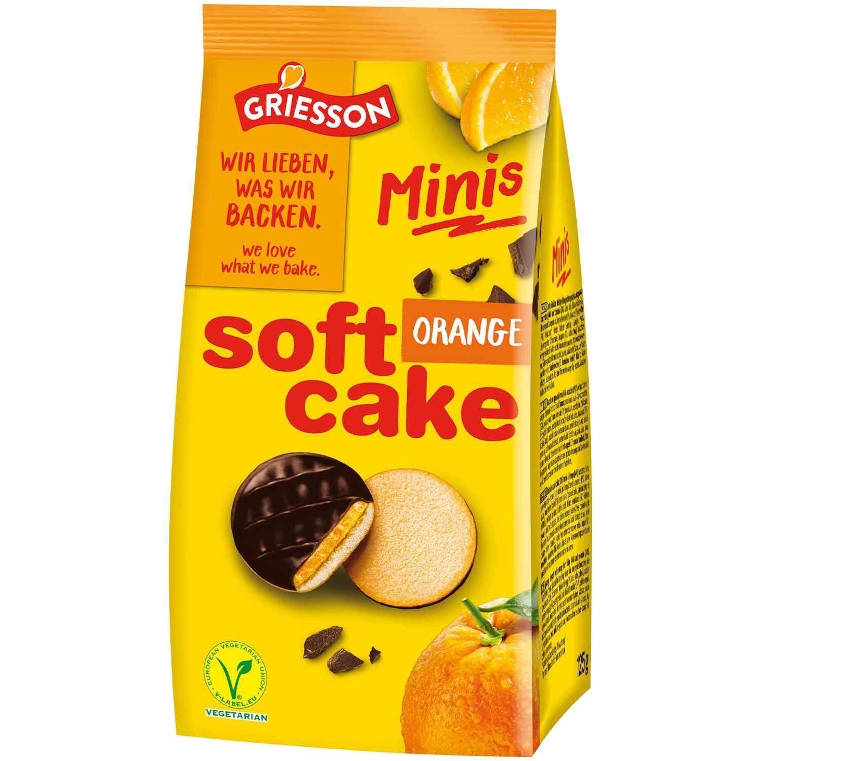 Griesson Soft Cakes Minis 1 x 125g Packung