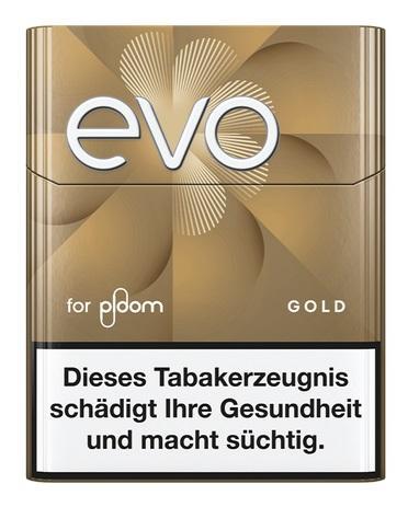 EVO Tobacco Sticks Gold 10 Packungen á 7,00 EUR