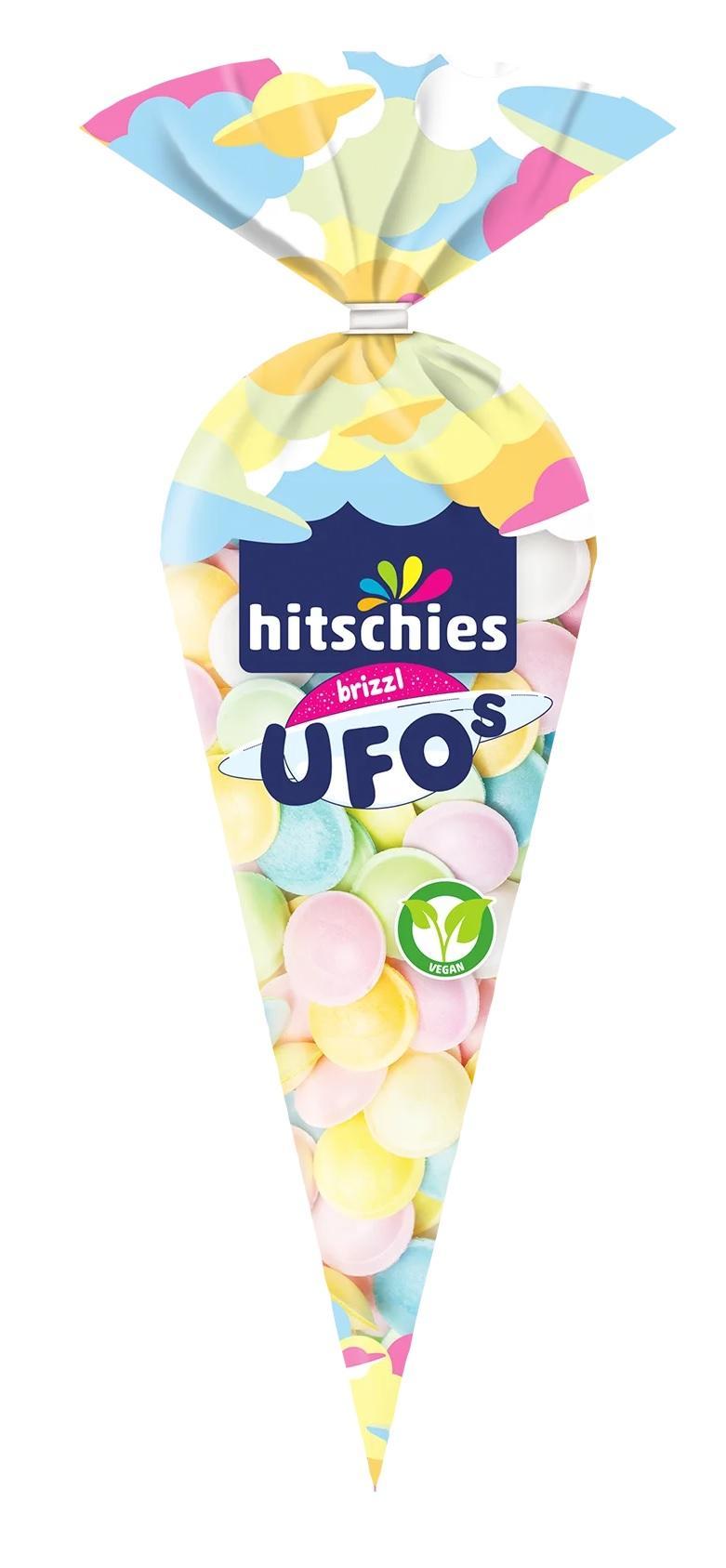 Hitschies Brizzl Ufos - 75 g Beutel