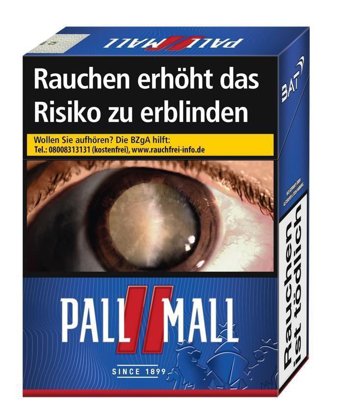 Pall Mall Red XXL 9,30 EUR - 12 x 22 Zigaretten